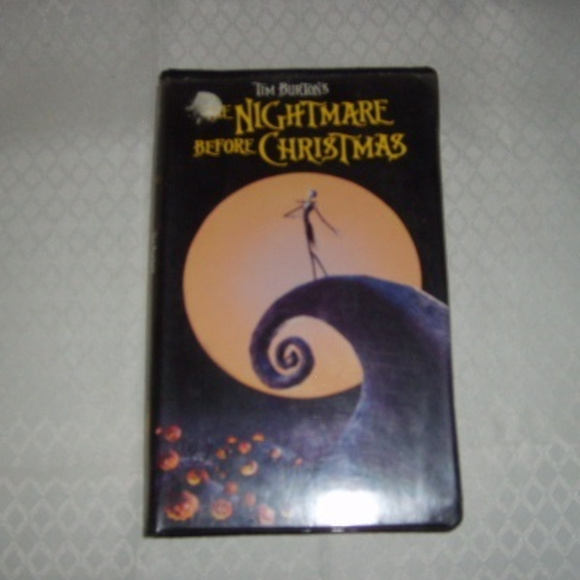 VHS Tape Nightmare Before Christmas Tim Burton - Picture 1 of 3